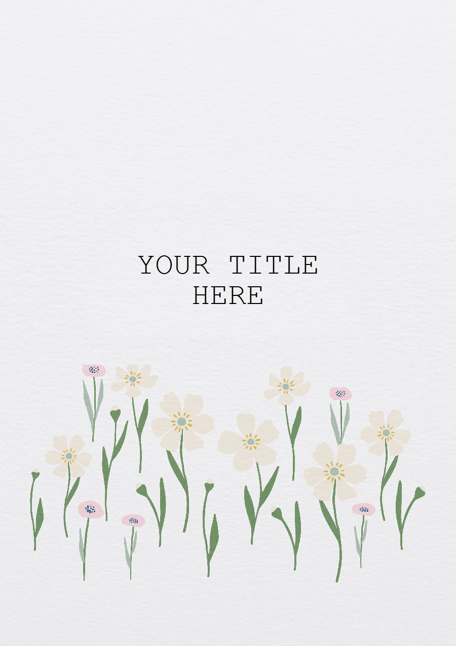 Personalise Card