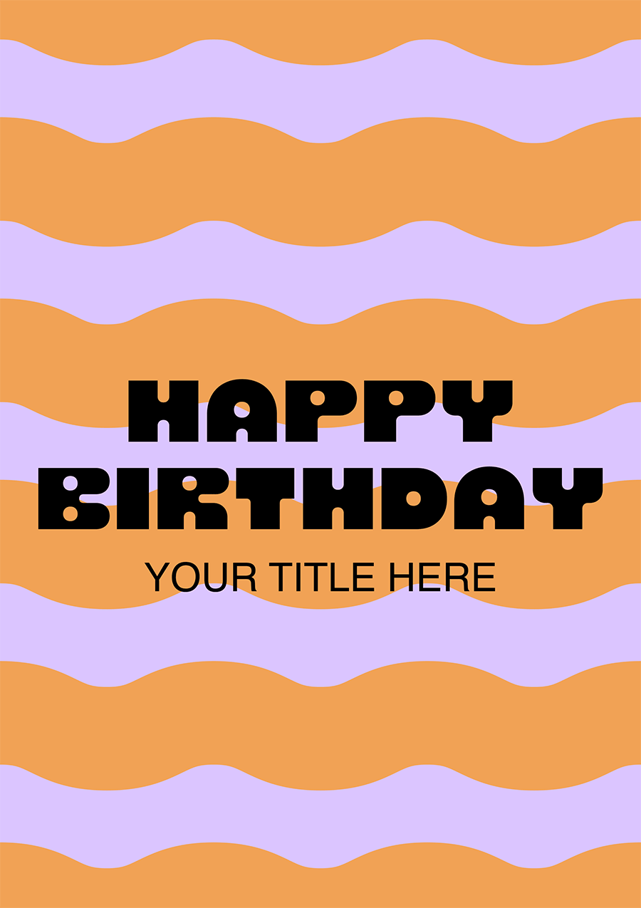 Personalise Card