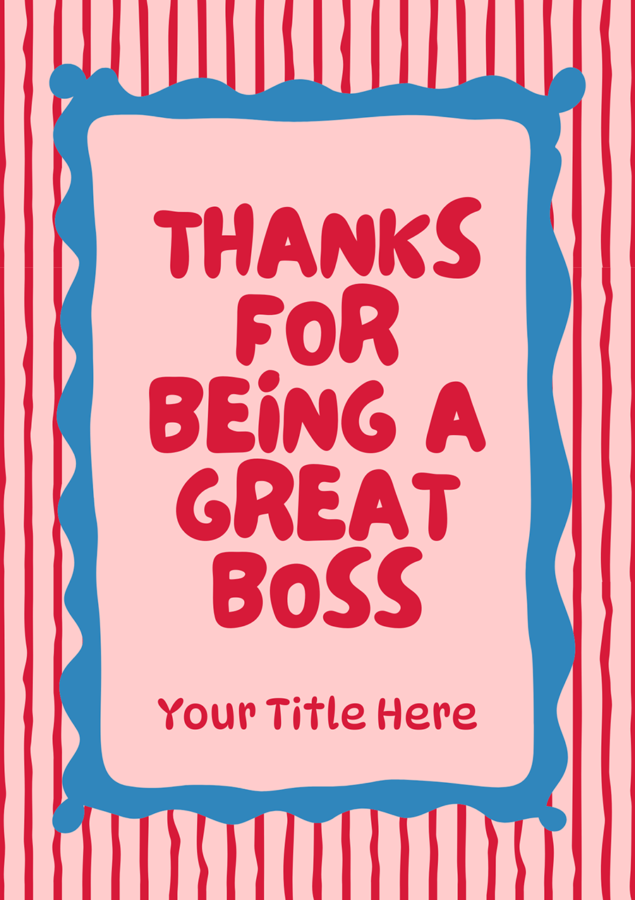 Personalise Card