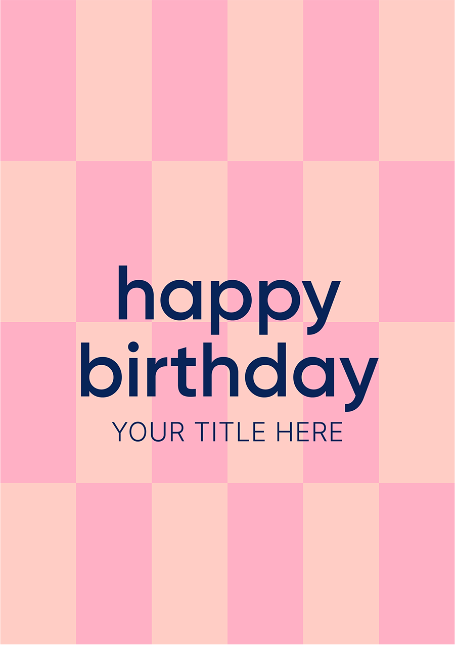 Personalise Card