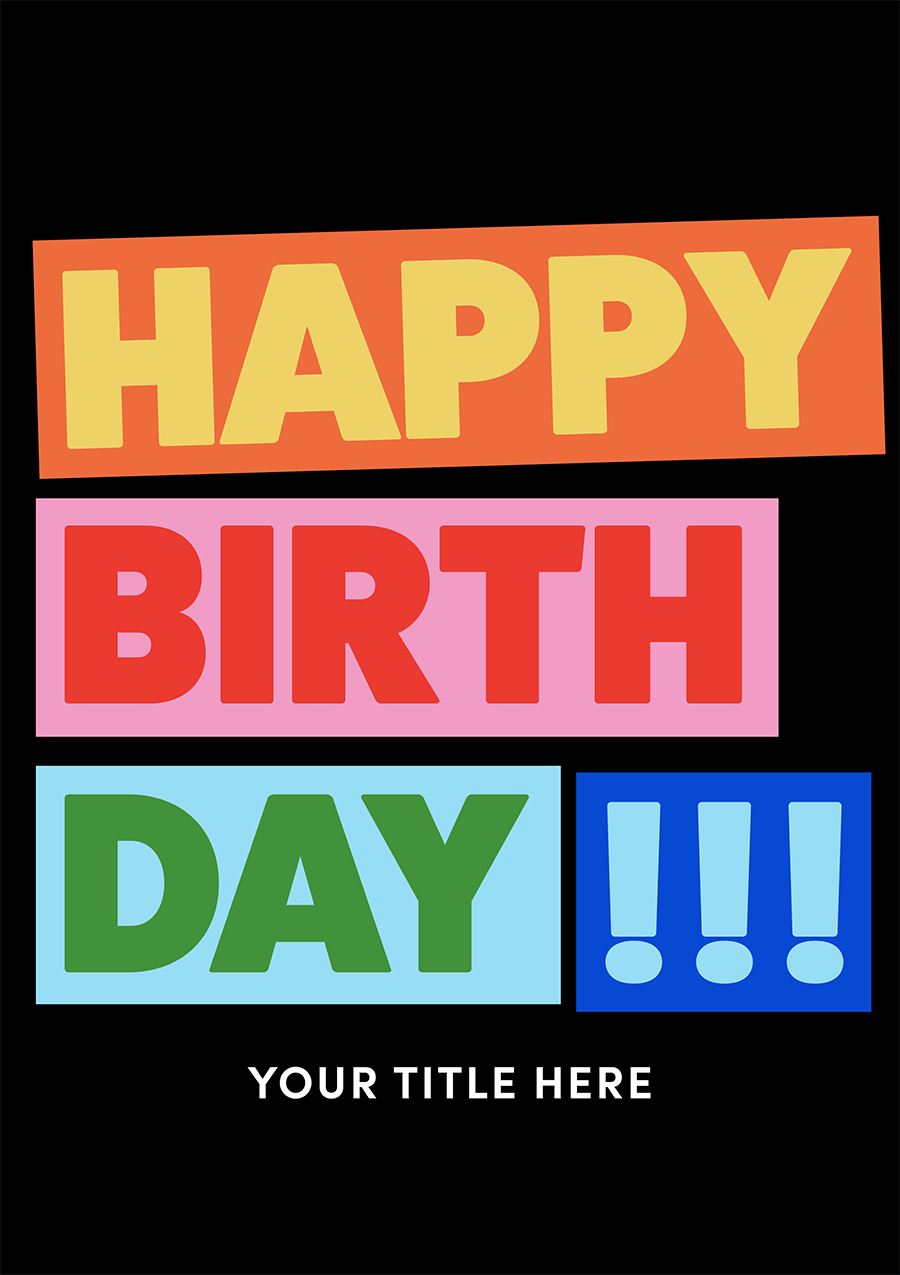 Personalise Card