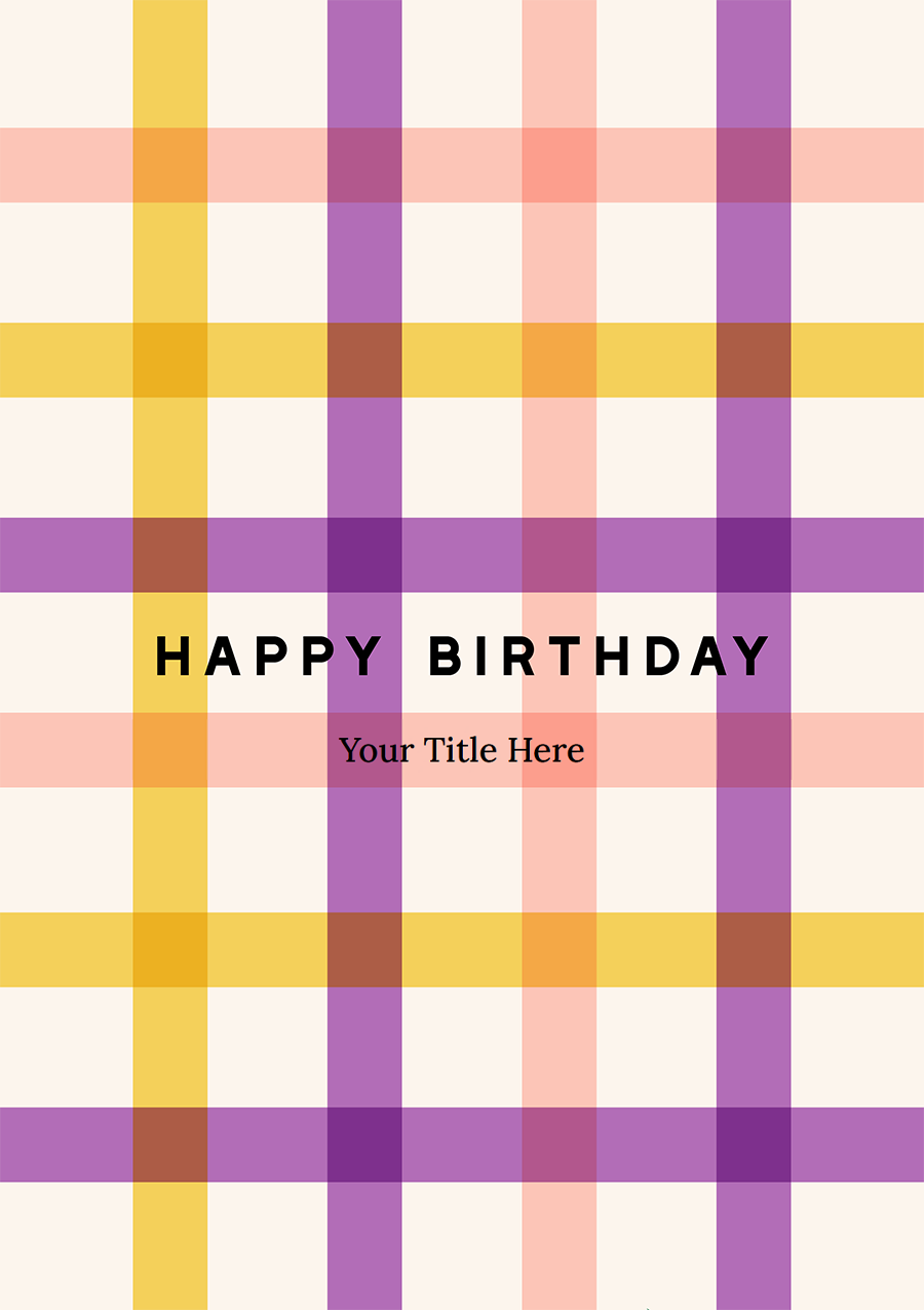 Personalise Card