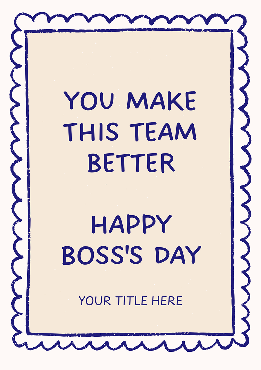 Personalise Card